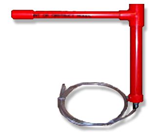 25 mm Red ABS Self Draining Water Trap