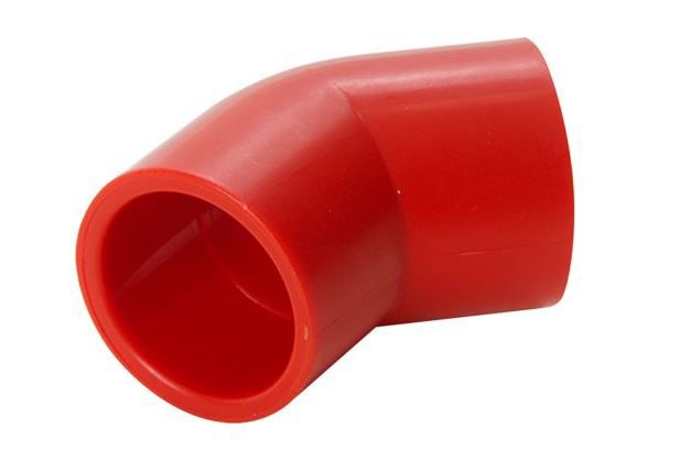 25mm ABS 45 Degree Elbow PK10 RED